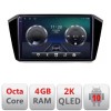 Navigatie VW Passat 2015- C-518 Android Octa Core Ecran 2K QLED GPS 4G 4+32GB 360 KIT-518+EDT-E410-2K CarStore Technology