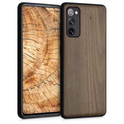 Husa pentru Samsung Galaxy S20 FE, Lemn, Maro, 53979.18 foto