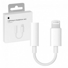 Adaptor audio lightning - jack 3.5 mm apple mmx62zm/a alb blister foto