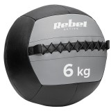 Minge medicinala pentru exercitii Rebel Active, 6 kg, 35 cm