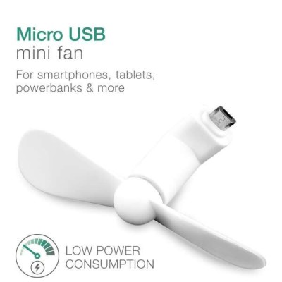 Digifan Mini hordozhat&amp;oacute; USB-ventil&amp;aacute;tor mobilhoz foto