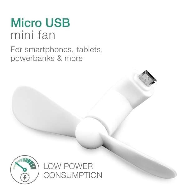 Digifan Mini hordozhat&oacute; USB-ventil&aacute;tor mobilhoz