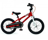 Bicicleta copii Royal Baby Freestyle 7.0 NF, roti 16inch, cadru otel (Rosu), Royalbaby