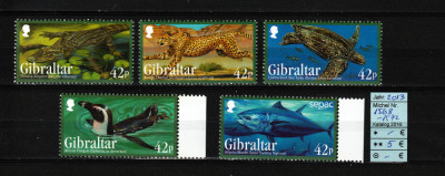 Timbre Gibraltar, 2013 | Animale protejate - Natură | MNH | aph foto