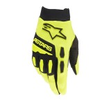 Manusi Moto Cross Alpinestars Full Bore Galben/Negru - Protectie, Confort, Aderenta - Calitate Premium