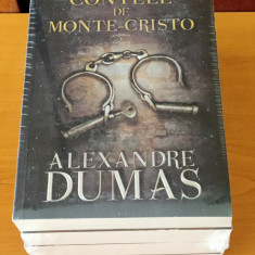 Alexandre Dumas - Contele de Monte Cristo (4 volume - în țiplă / sigilat)