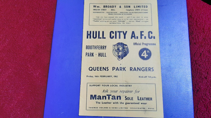 program Hull City - Queens P. Rangers