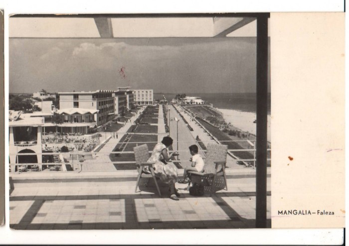 CPIB 18139 CARTE POSTALA - MANGALIA. FALEZA, RPR