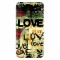 Husa silicon pentru Apple Iphone 4 / 4S, Love Artwork