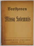 MISSA SOLEMNIS de LUDWIG VON BEETHOVEN , 1957
