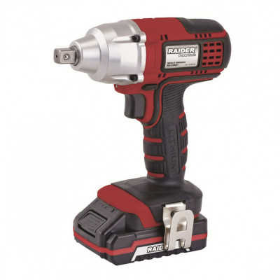 Raider Power Tools Masina de insurubat cu impact, 320 Nm cu acumulator Li-Ion, 18V, 1.5Ah, Led foto