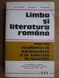 Constanta Barboi - Limba si literatura romana pentru examenele de bacalaureat