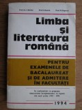 Constanta Barboi - Limba si literatura romana pentru examenele de bacalaureat