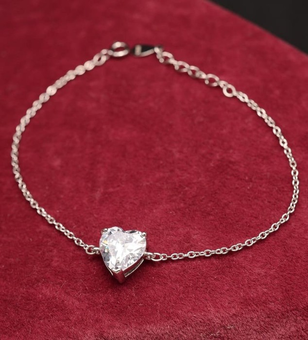 Bratara Din Argint --SPARKLING HEART-- ARG33C
