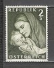 Austria.1968 Ziua Mamei MA.657, Nestampilat
