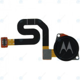 Motorola Moto G7 Power (XT1955) Senzor de amprentă ceramică neagră SC98C35381