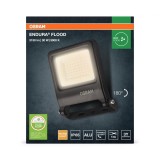 Proiector LED OSRAM ENDURA FLOOD, 30W, 220-240V, 2700 lm, lumina calda(3000K), IP65 IK06, 186x163x34mm, aluminiu, Gri