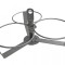 Suport 3 galeti din plastic pt. Electropalane IORI-BS3