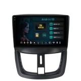 Navigatie 2K Peugeot 207 8GB RAM Android 13 Octacore Slot Sim 4G DSP GPS Wi-FI Carplay Android Auto USB Bluetooth Waze Touchscreen 9.5 Inch