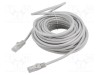 Cabluri de rețea GEMBIRD U/UTP 6 litat Cu PVC gri 15m 26AWG &Oslash;6,2mm