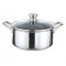 CASEROLA DIN OTEL INOXIDABIL 24CM Handy KitchenServ