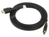 Cablu HDMI Goobay 2.0 HDCP 2.2 PVC Negru 3m 4K High Speed Ethernet