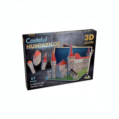 Puzzle 3D Castelul Huniazilor foto