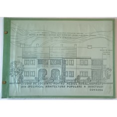 STUDIU DE LOCUINTE PENTRU MEDIUL RURAL , INSPIRATE DIN SPECIFICUL ARHITECTURII POPULARE A JUDETULUI COVASNA , VOLUMUL II , IUNIE 1997 , VEZI DESCRIERE