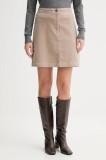 Marc O&#039;Polo fustă culoarea bej, mini, drept, 511096820113