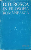 D.D. ROSCA IN FILOSOFIA ROMANEASCA. STUDII-COLECTIV