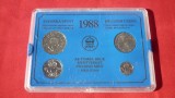 SET BANCAR MONEDE SUEDIA 1988, Europa