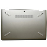 Carcasa inferioara bottom case laptop, HP, X360 14-BA, 14M-BA, 924273-001, argintie