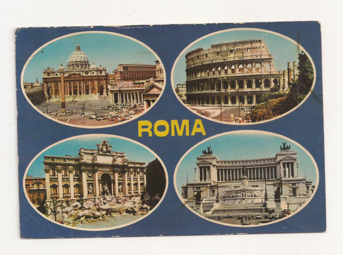 IT3-Carte Postala-ITALIA - Roma, necirculata