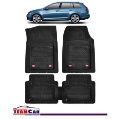 Covorașe Auto TeamCar&reg; Tip Tăviță Compatibile Volkswagen Golf Variant VII (2013&ndash;2020) - Combi
