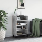 vidaXL Dulap &icirc;nalt, gri beton, 57x35x90 cm, lemn compozit