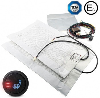 Kit incalzire carbon un scaun cu 3 trepte 50W foto