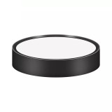 Cumpara ieftin Aplica LED Techstar&reg; Slim P, Putere 15W, Culoare Lumina 6500K, Diametru 12cm, Grosime 3cm, CRI 80+, Corp Aluminiu, Negru