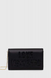 Cumpara ieftin Love Moschino poseta culoarea negru