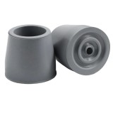 Amortizor Cauciuc Anti-Alunecare Universal Carja Baston Cadru Dispozitive Mers Gri 2.6cm, Rezistent 150kg