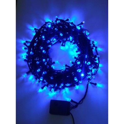 Instalatie liniara luminoasa, 300LED, 23 metri, albastru foto
