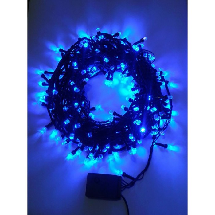 Instalatie liniara luminoasa, 300LED, 23 metri, albastru