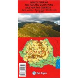 Das Parang Gebirge - Wanderkarte / The Parang Mountains / Muntii Parang - Harta turistica 1 : 50 000