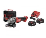 Polizor unghiular 125 mm cu comutator culisant M18 FUEL&trade; MILWAUKEE M18