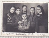 Bnk Foto - Copii - Foto Studio Elegant Slatina 1952, Alb-Negru, Romania de la 1950, Portrete