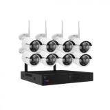 Cumpara ieftin Sistem de Supraveghere cu 8 Camere CCTV 1080P 3MP/6MP Wireless NVR IR 30m pentru Interior/Exterior - 3MP
