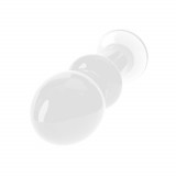 Glass Romance 2 - Dop anal, transparent, 12.2 cm, Orion