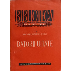 DATORII UITATE-JEAN BART