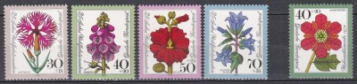 Germania 1974 - Flori, 2 Serii, MNH foto