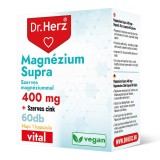 Capsule Magneziu supra 400 mg + zinc organic Dr Herz 60 buc