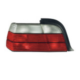 Stop spate lampa BMW Seria 3 (E36), 12.1990-03.2000 Coupe/ Cabrio, partea dreapta, semnalizari albe, fara suport becuri, cu check control, Depo